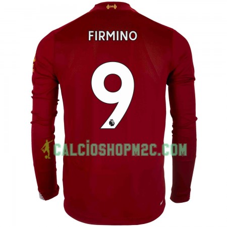 Liverpool Roberto Firmino 9 Maglia Prima 2019/2020 Manica Lunga